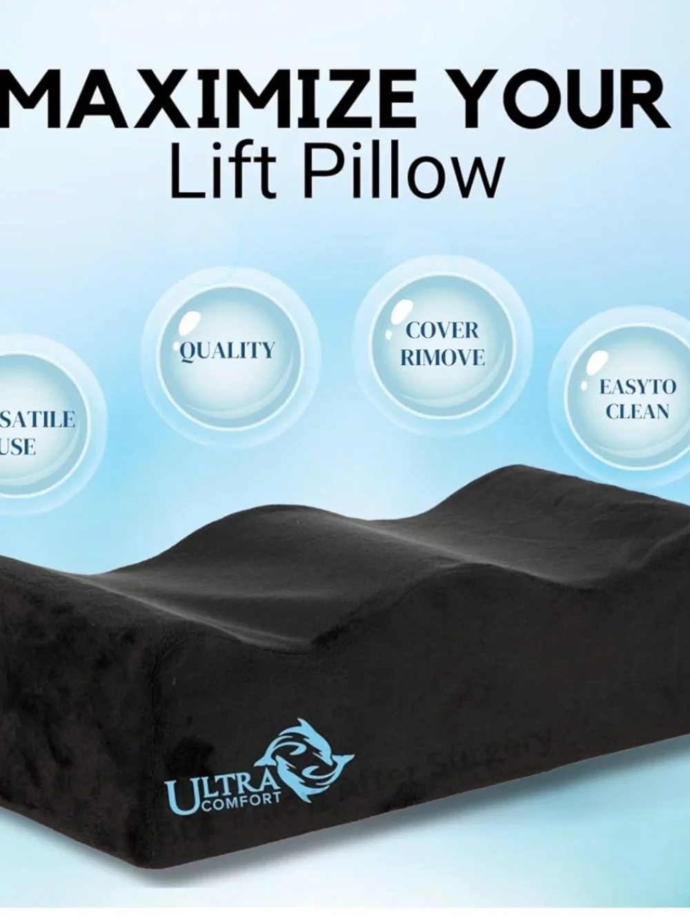 ULTIMATE AMAZING BBL RECOVERY BUNDLE LOUNGE CHAIR AND PILLOW